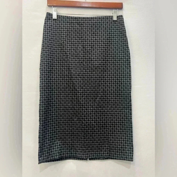 89th & Madison Black and White Print Pencil Skirt - Size S​​ - Picture 1 of 6